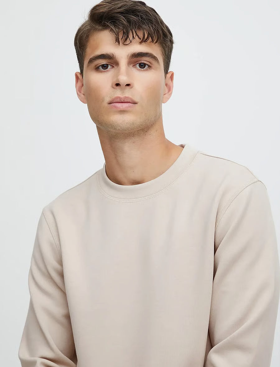 Casual Friday Sebastian Crew Neck Swe Chateau Gray – produktbilde 6