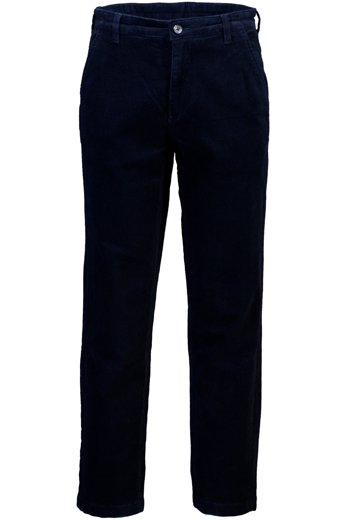 Lindbergh Cord Relaxed Fit Chinos Navy – bilde 4