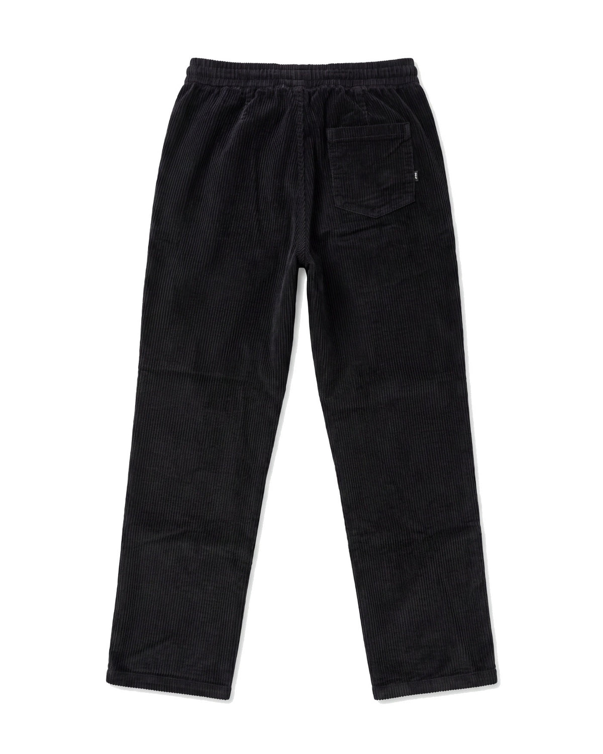 Solid Alann Elasticated Cord Chinos Loose Fit True Black – produktbilde 4