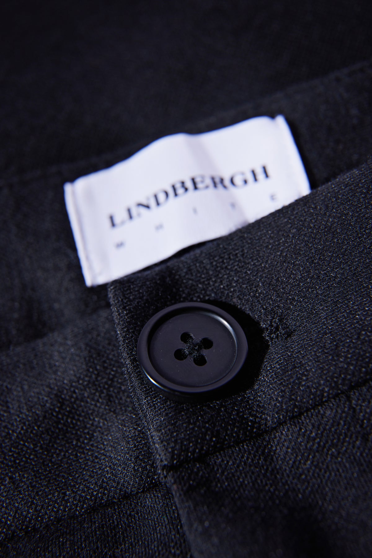 Lindbergh Performance Pants Black – detaljbilde
