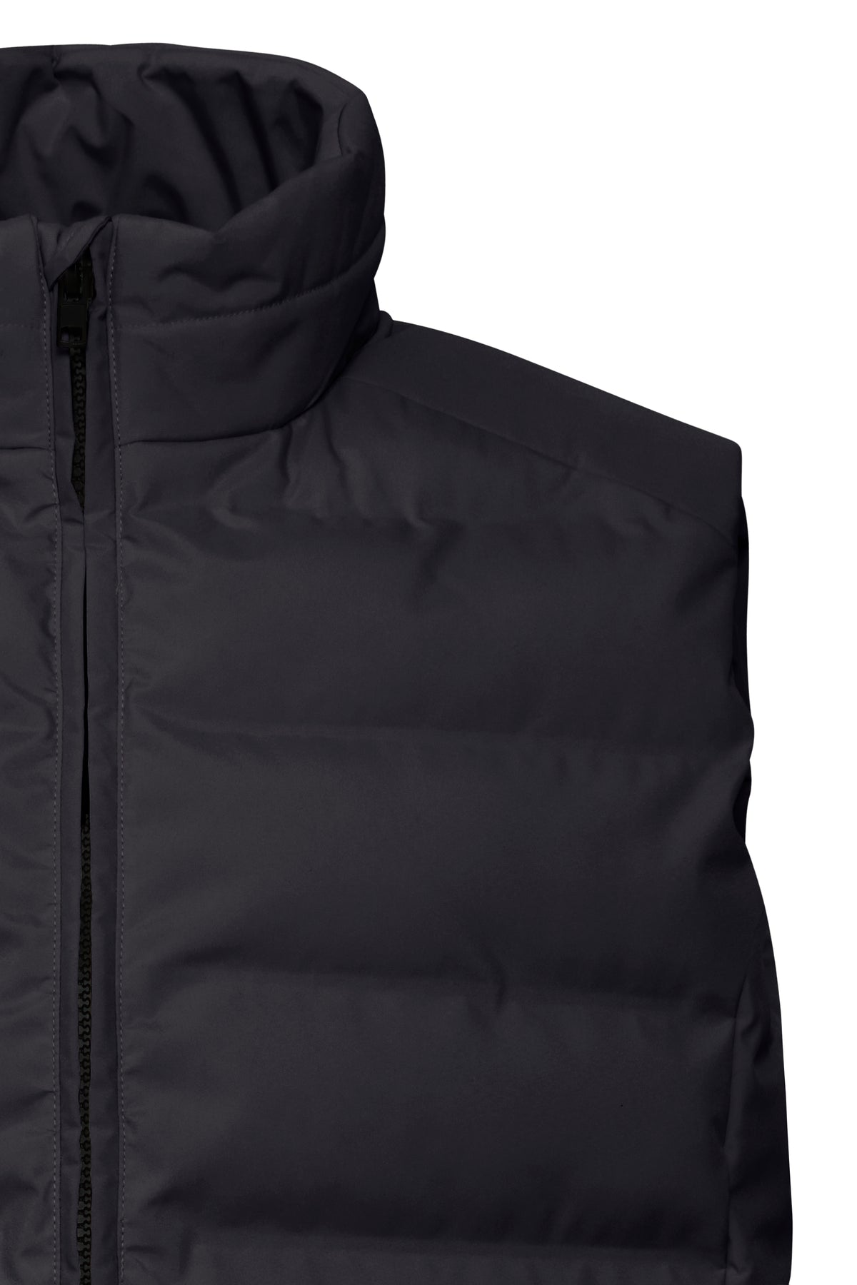 Solid Milas Vest True Black – produktbilde 3