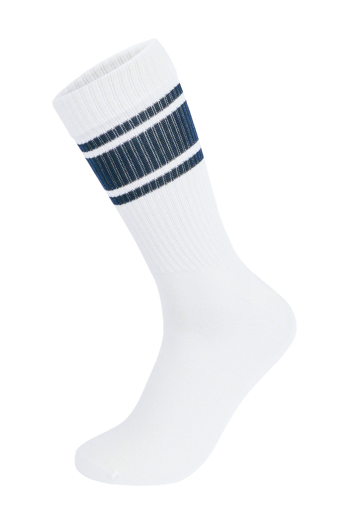 Lindbergh Cotton Socks 3-pack i hvit – forside