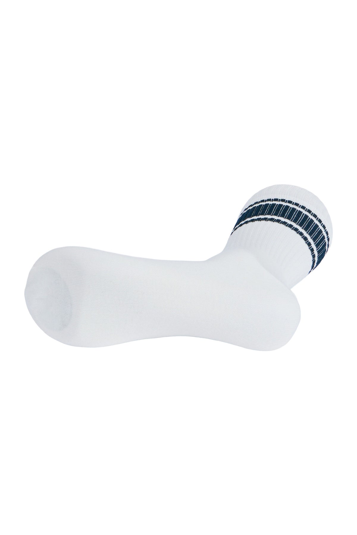 Lindbergh Cotton Socks 3-pack i hvit – materialdetalj