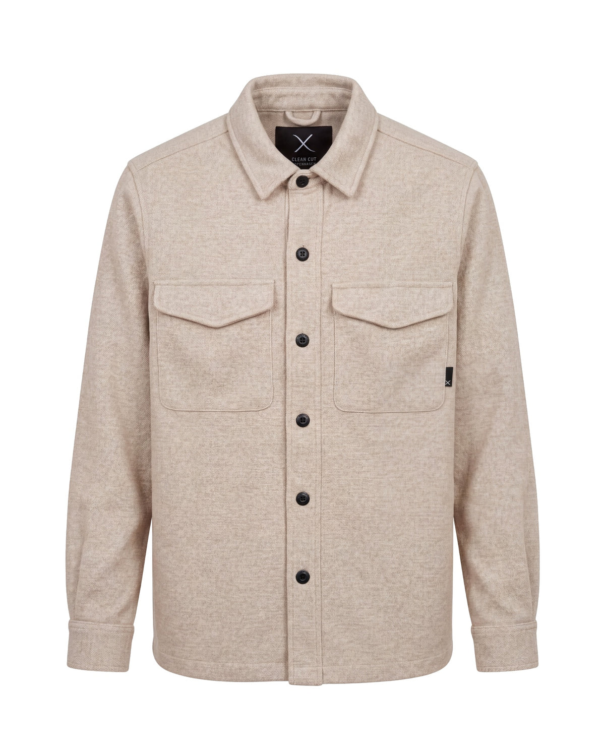 Clean Cut Copenhagen Ditlev Overshirt Ecru – produktbilde 1