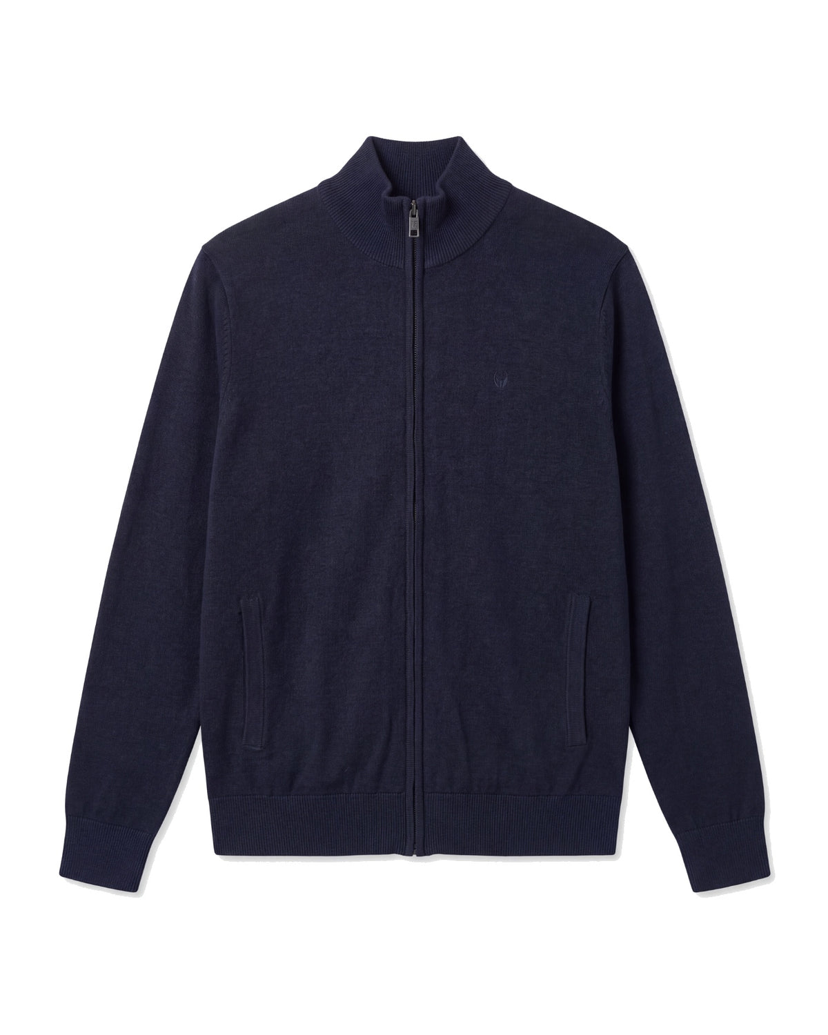 Pre End Malcom Cardigan Dark Sapphire Melange – produktbilde 1