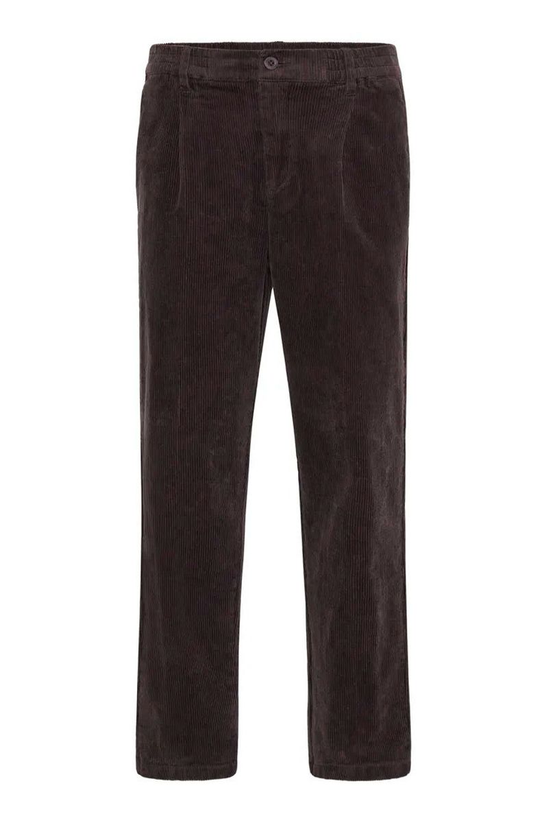 Casual Friday Marc 2.0 Cordbukse Seal Brown – produktbilde