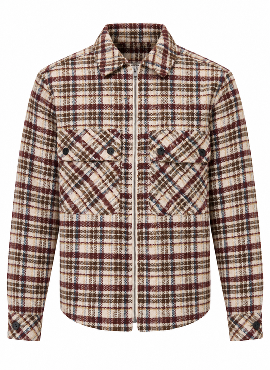 Solid Slade Overshirt Fudgesickle – produktbilde