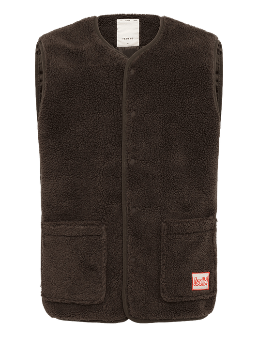 Solid Tans Vest Chocolate Brown – produktbilde