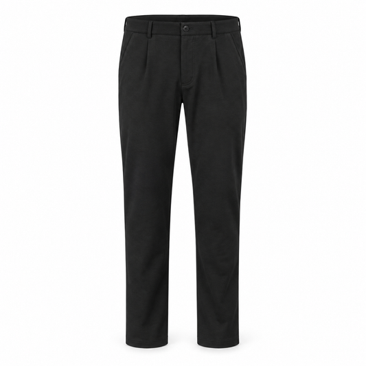 Clean Cut Copenhagen Brendon Jersey Pants Black – produktbilde