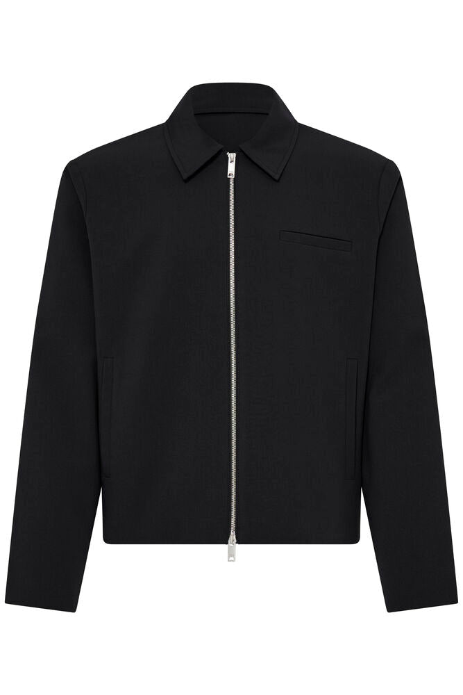 Casual Friday Ask Stretch Jacket Black – Black Beauty – produktbilde 1