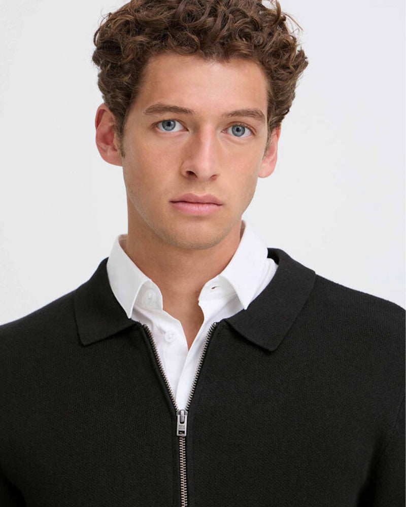 Casual Friday Diego Knit Black – dokumentert farge: Black Beauty – produktbilde 4