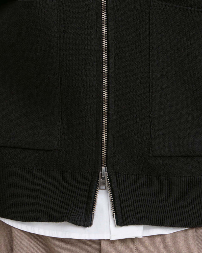 Casual Friday Diego Knit Black – dokumentert farge: Black Beauty – produktbilde 5