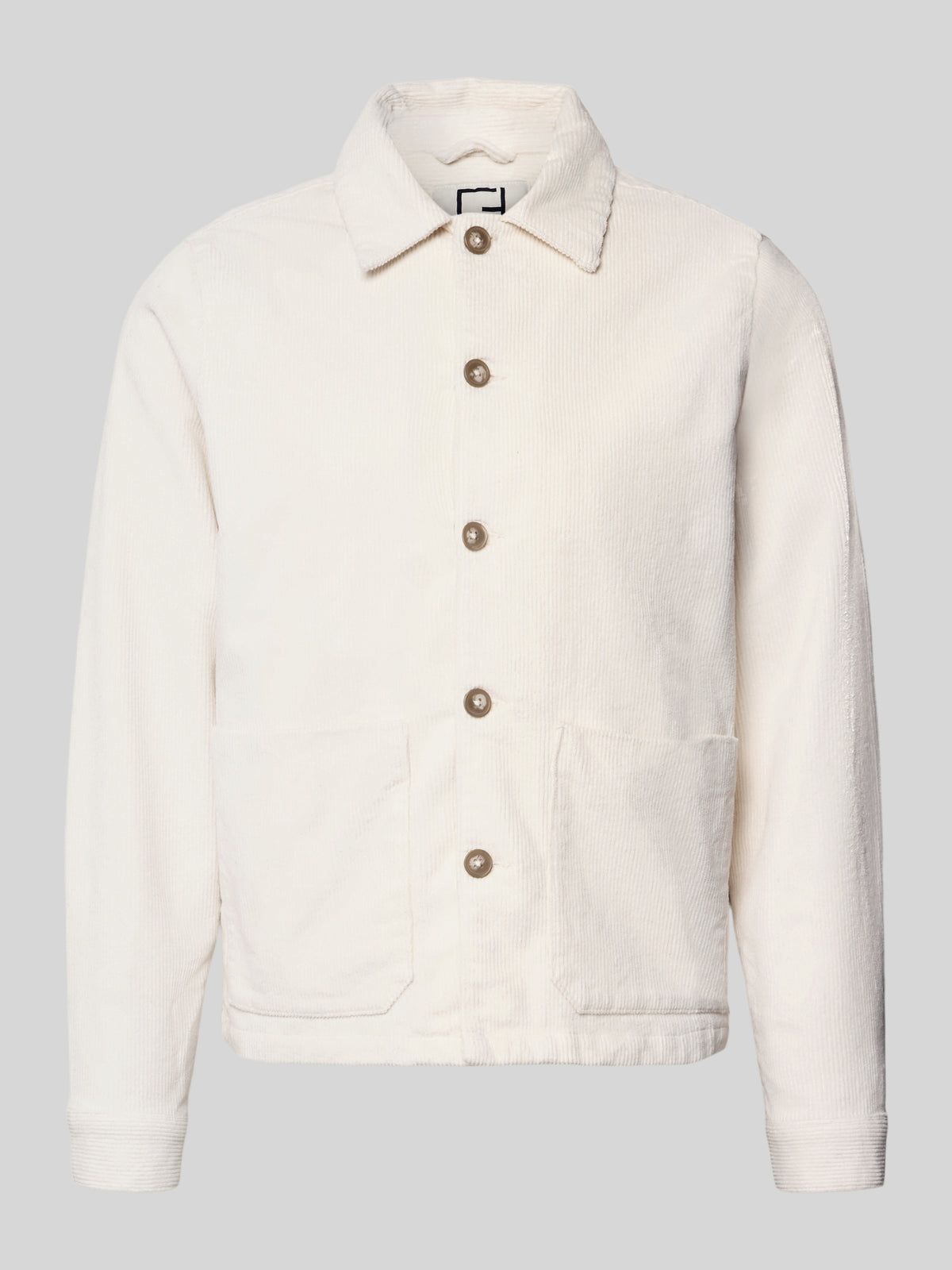 Casual Friday Holmdrup Cord Jacket White – produktbilde 2