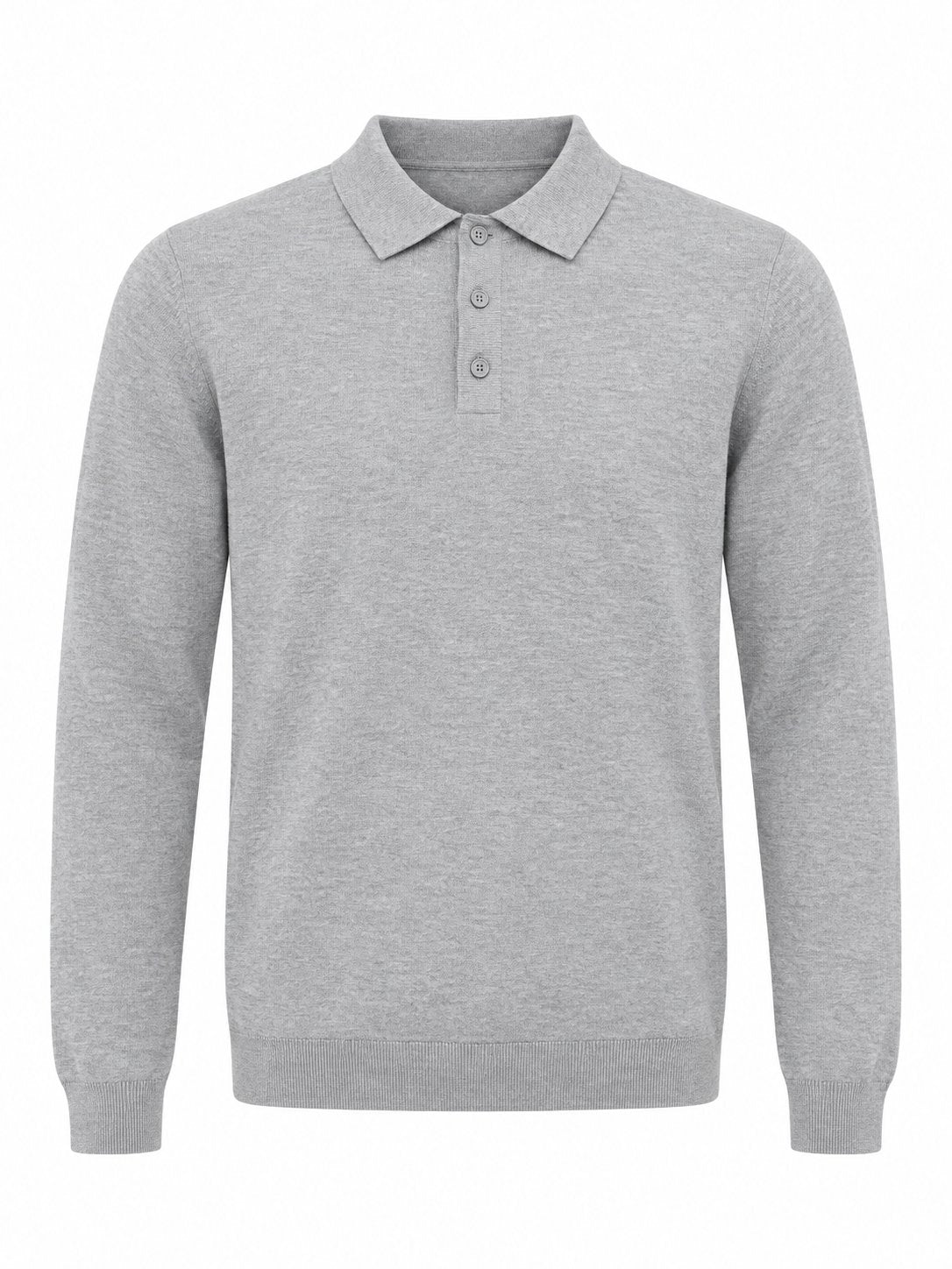 Casual Friday Rennes Grey Melange – produktbilde forfra på hvit bakgrunn, bearbeidet fra butikkfoto