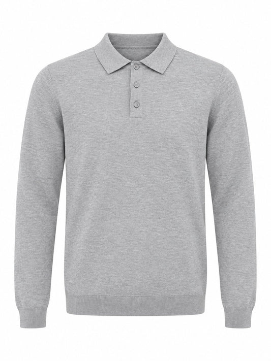 Casual Friday Rennes Grey Melange – produktbilde forfra på hvit bakgrunn, bearbeidet fra butikkfoto