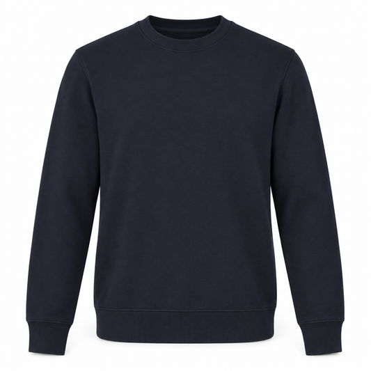 Casual Friday Sebastian Crew Neck Swe Dark Navy – produktbilde