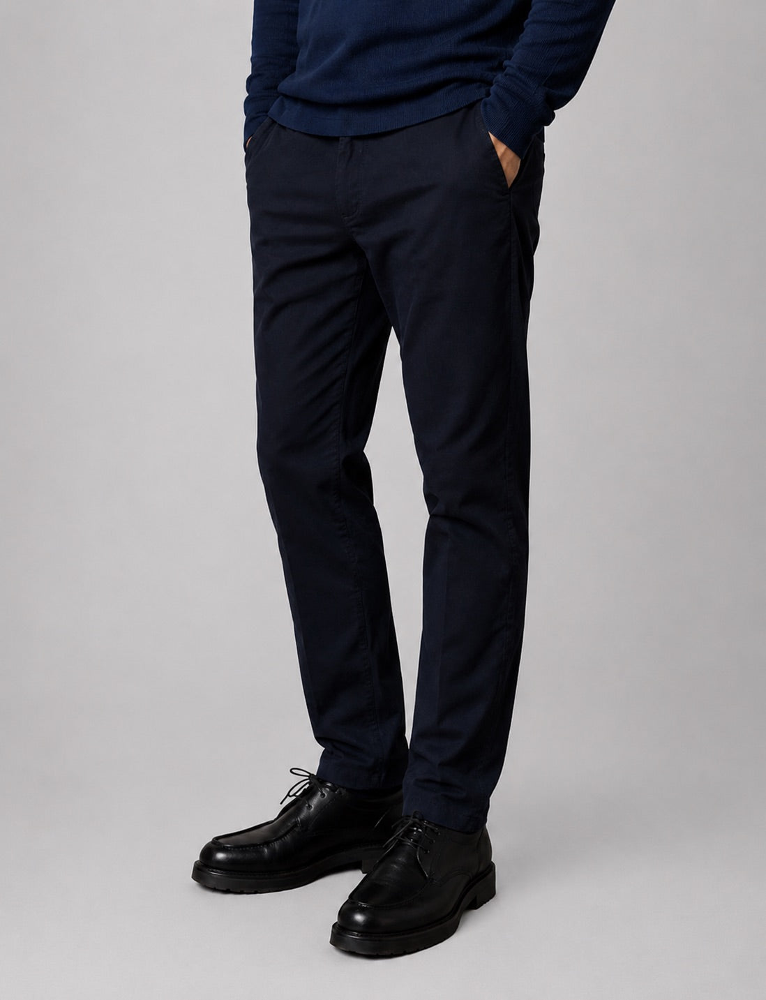 Clean Cut Copenhagen Brendon Jersey Pants Navy – bilde 1