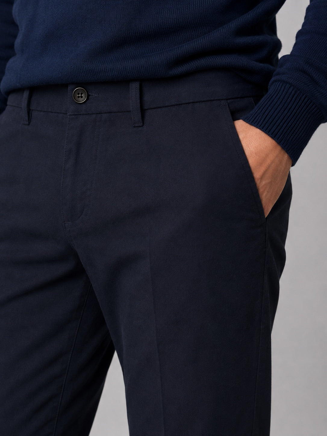 Clean Cut Copenhagen Brendon Jersey Pants Navy – bilde 2