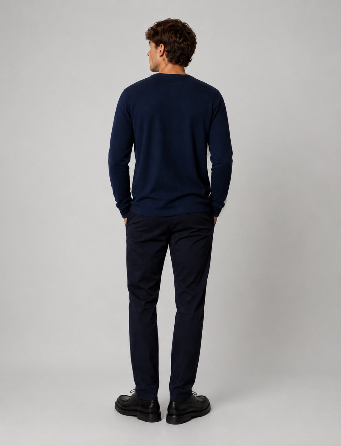 Clean Cut Copenhagen Brendon Jersey Pants Navy – bilde 4