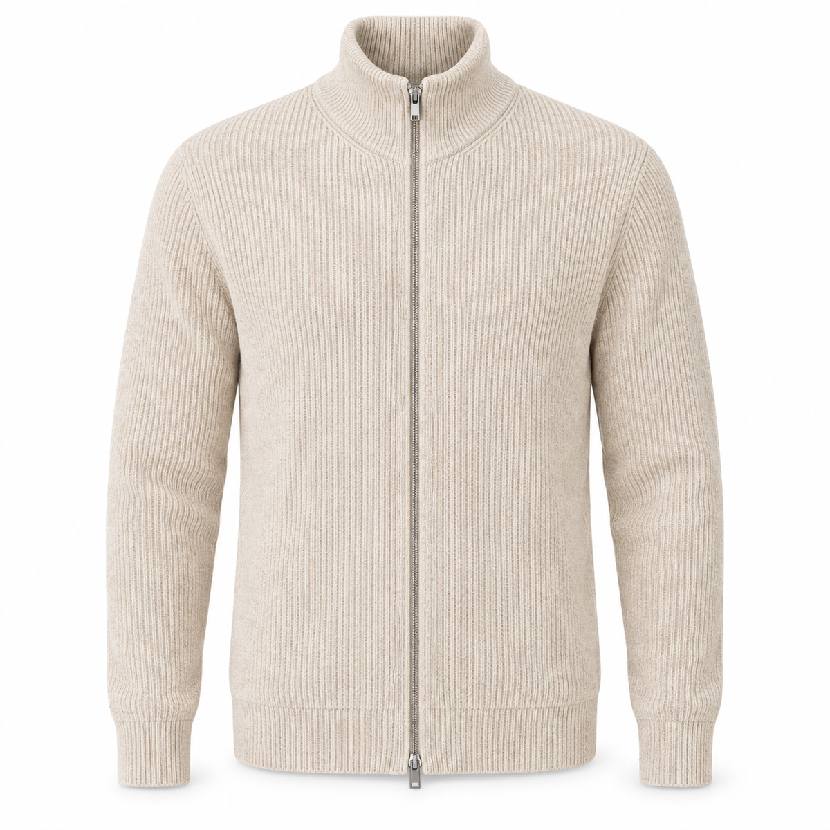 Clean Cut Copenhagen Mario Cardigan Ecru Melange – produktbilde