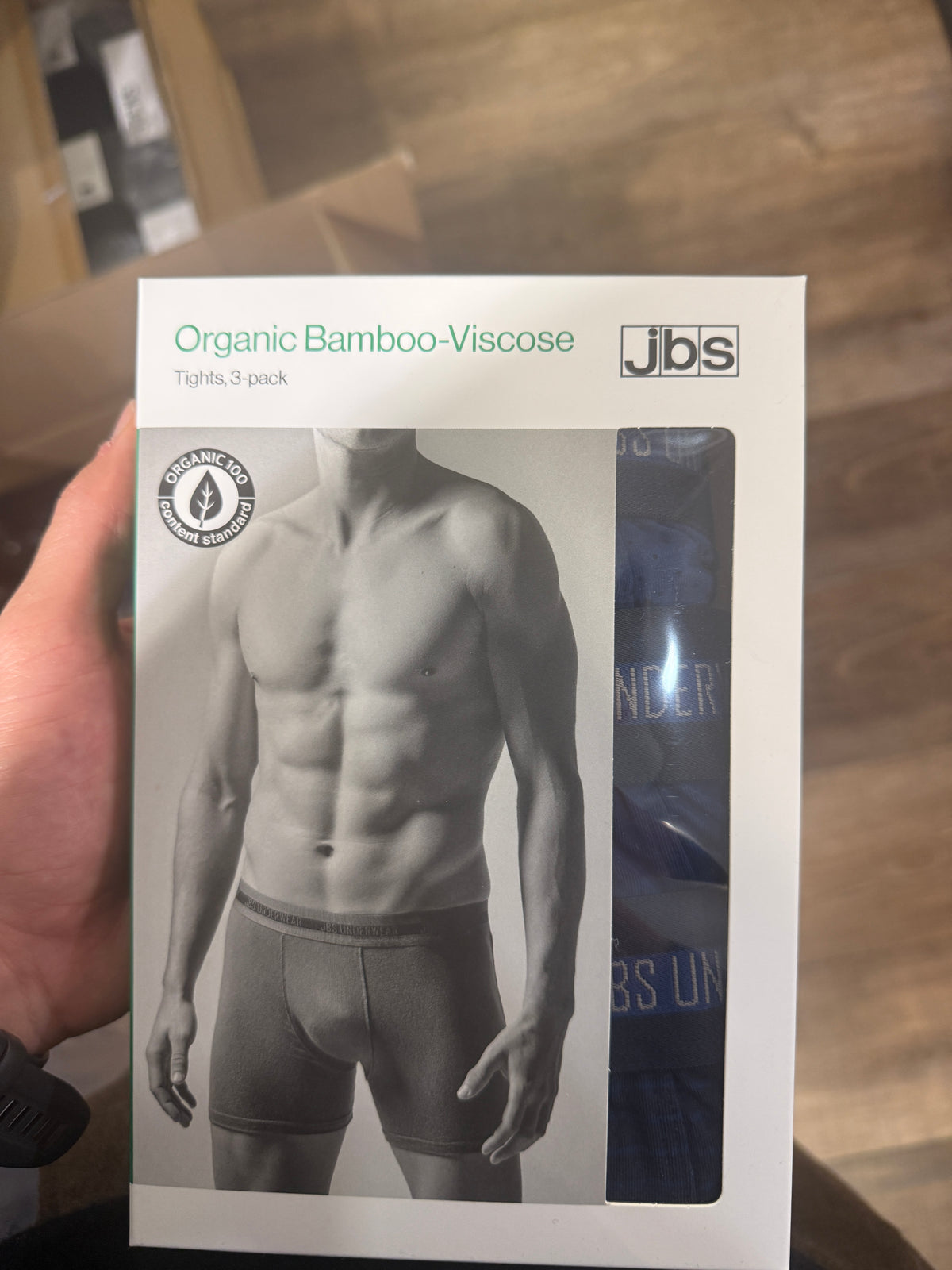 JBS blå mønstermiks – original emballasje
