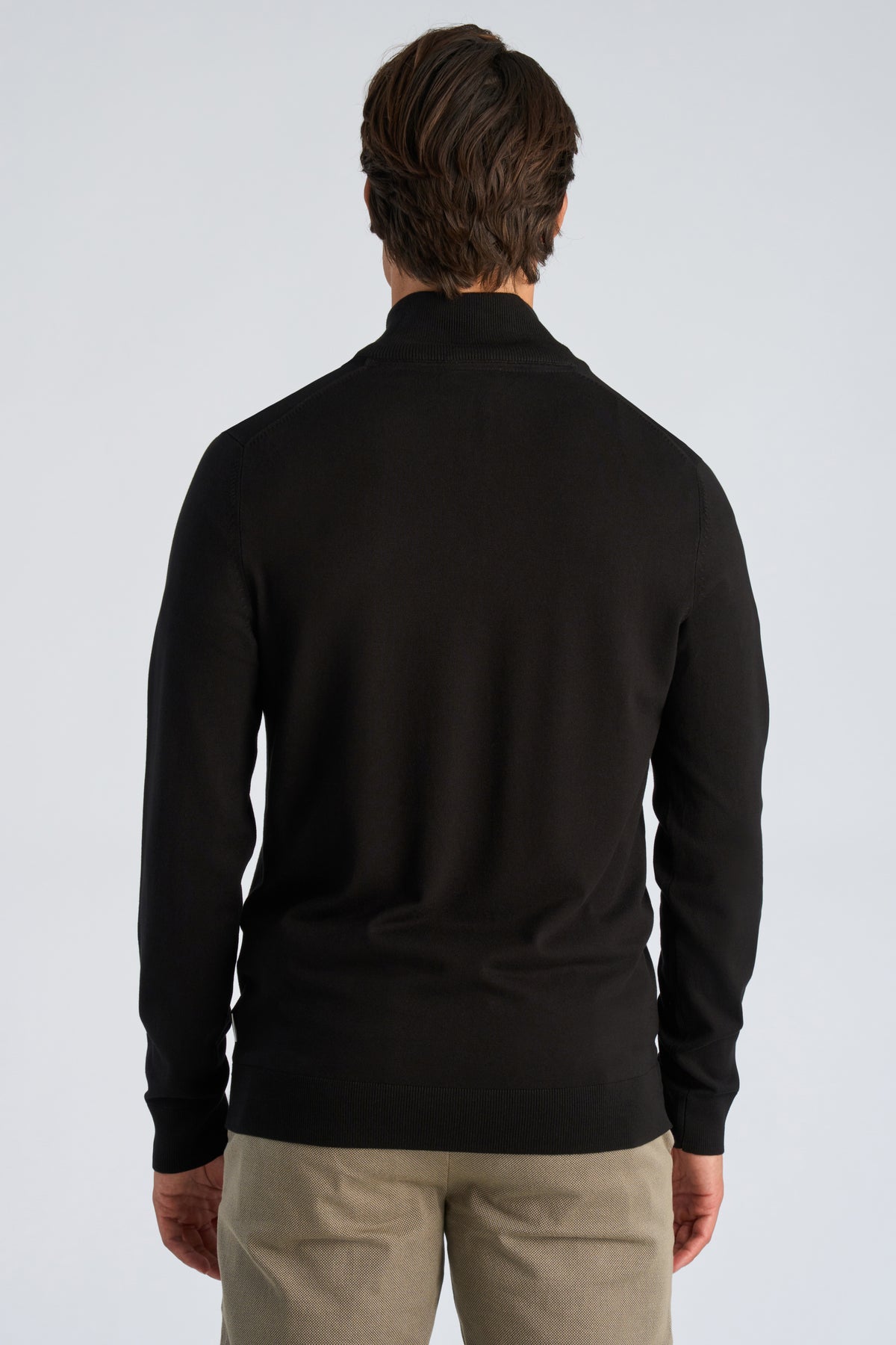 Lindbergh Half Zip Black – bilde 3