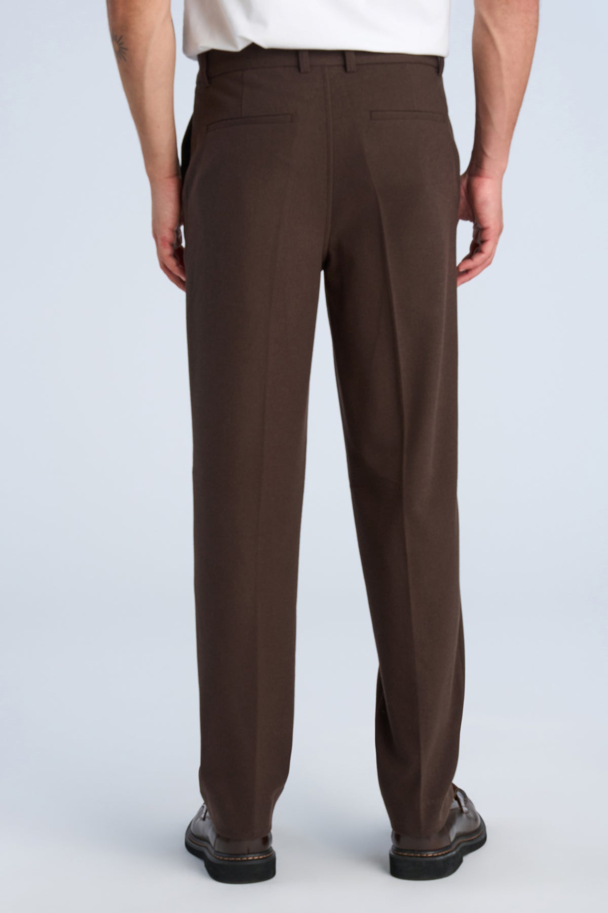 Lindbergh Performance pants Brown Melange – bilde 3