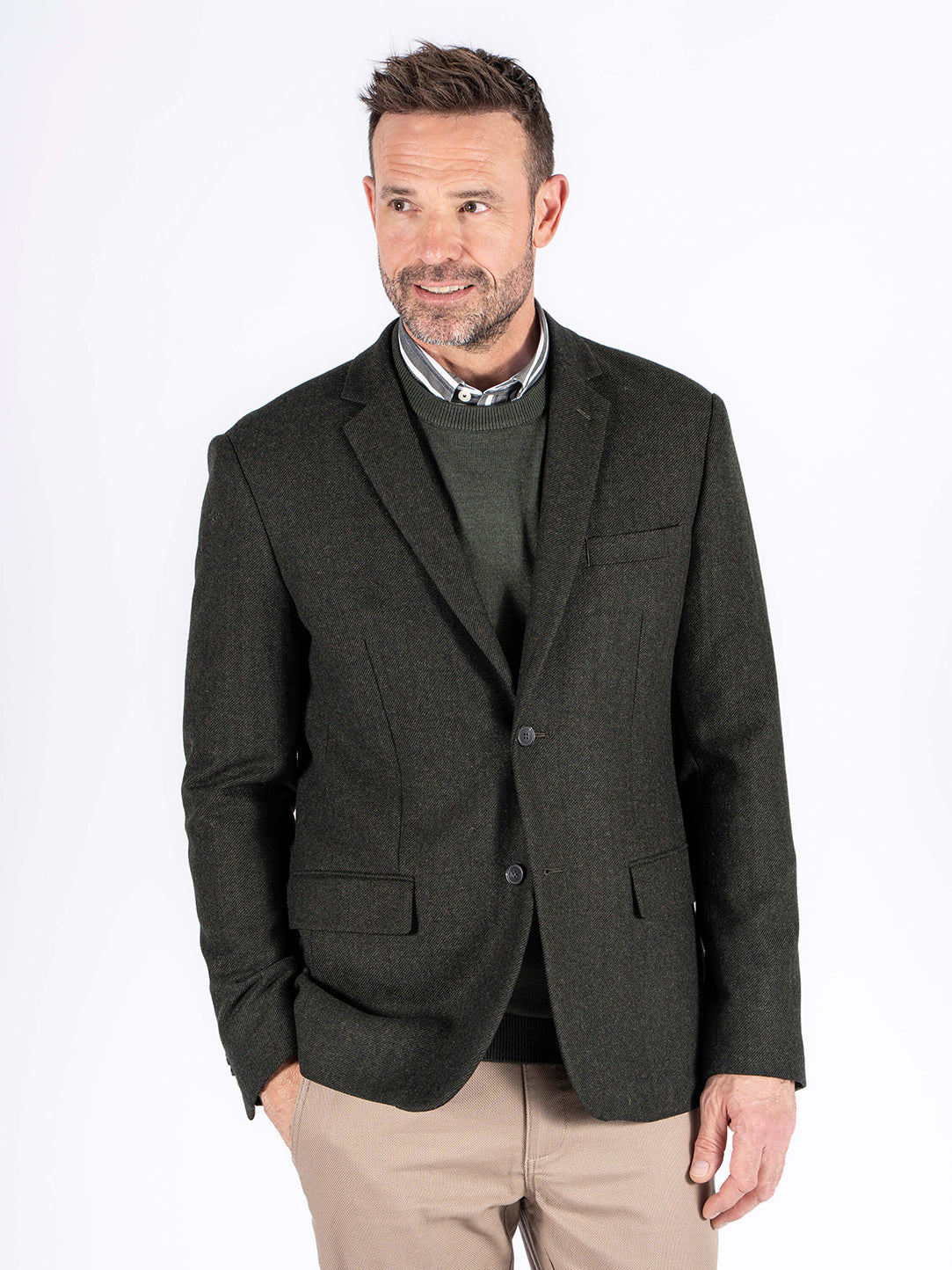 Pre End Palmer Blazer Rosin – vist på modell