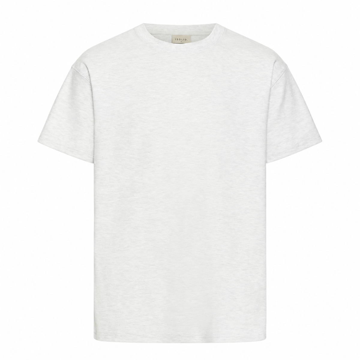 Solid Danton Fog Grey Melange – rent produktbilde