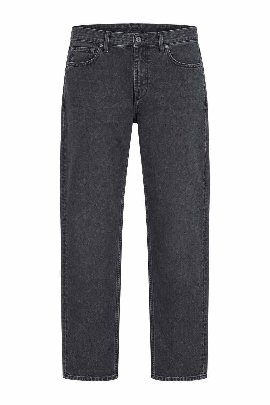 Solid Guled Ryan Grey Denim – rent produktbilde