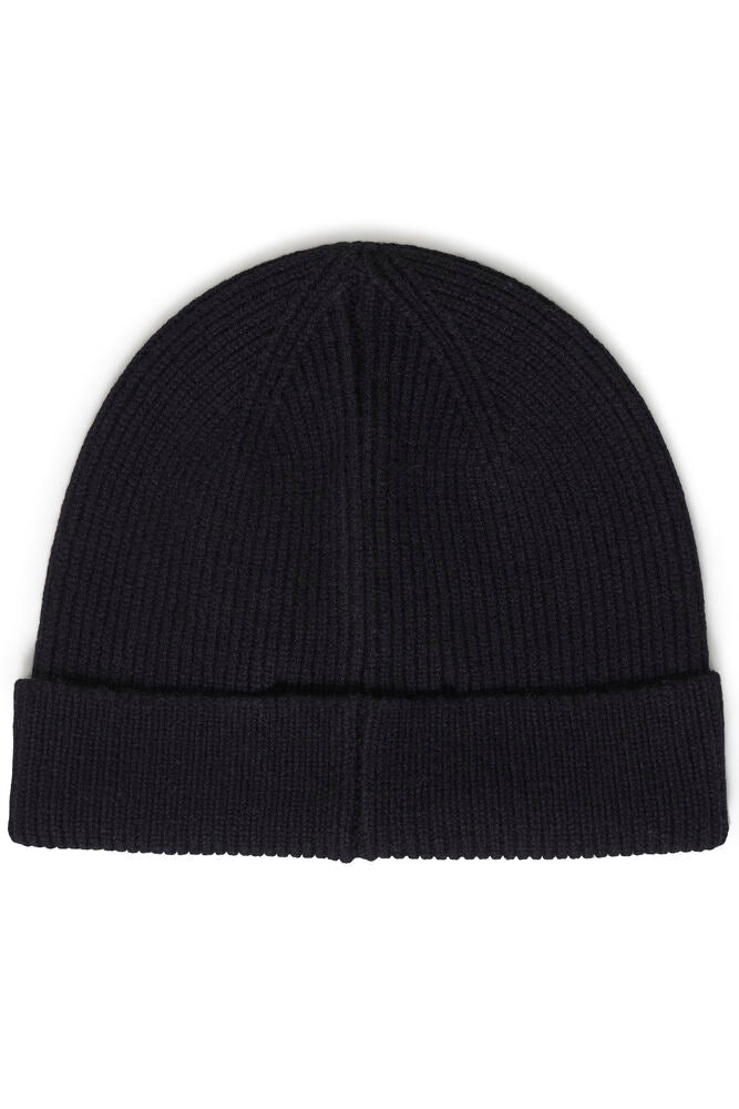 Casual Friday Teodor Rib Beanie Black – bakside